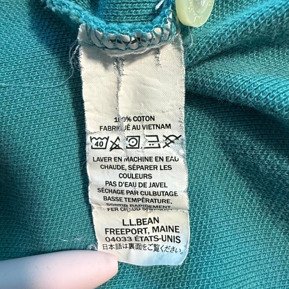 LL Bean Men's Polo Shirt Size Medium Preppy Casual - Picture 3 of 8